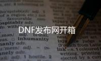 DNF发布网开箱