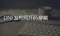 DNF发布网开85穿戴资格（dnf85套装怎么获得）