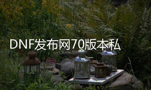 DNF发布网70版本私服鬼泣深渊（70版本DNF发布网鬼泣装备）