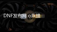 DNF发布网 cdk提取（DNF发布网cdk礼包平台）