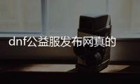 dnf公益服发布网真的存在吗,如何区分真假dnf公益服发布网