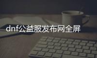 dnf公益服发布网全屏技能（全屏技能攻略）