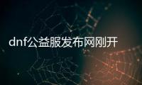 dnf公益服发布网刚开（最新开放的dnf公益服发布网）