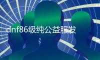 dnf86级纯公益服发布网（寻找最新的DNF86级纯公益服发布网）